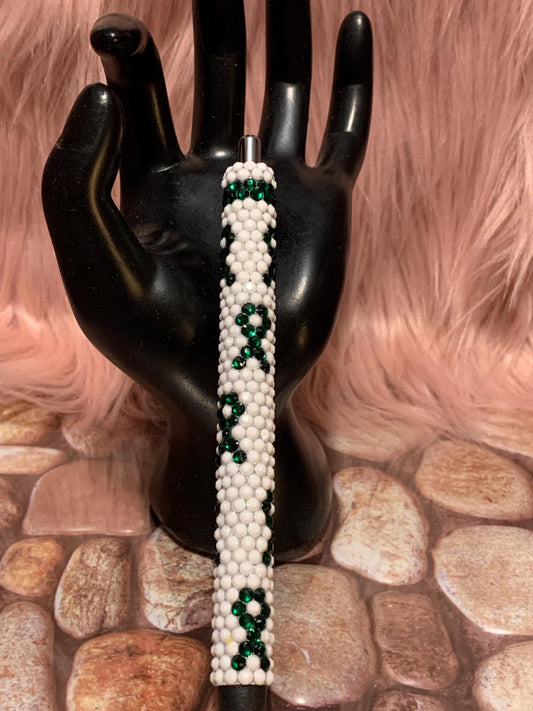 Blinged Ink Joy/ Cancer Awareness