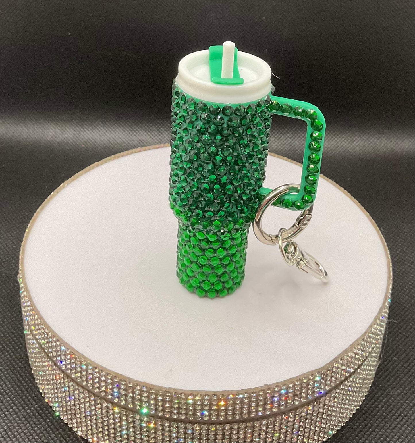 Blinged Tumbler Keychain
