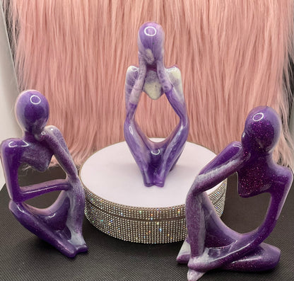 Thinkers/ Trinkets/Apple/Modern Art/Bookshelf/Resin Sculpture