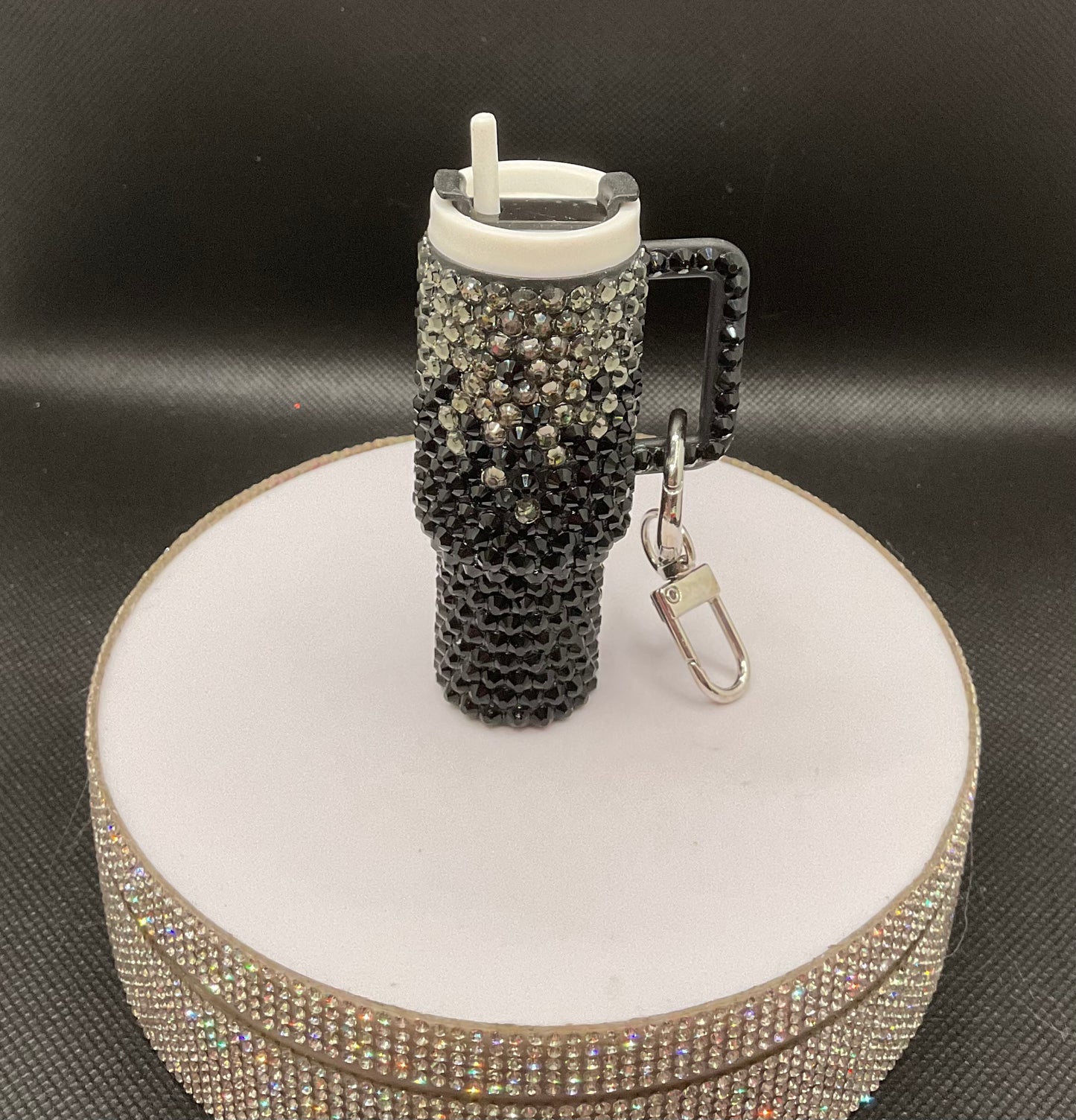 Blinged Tumbler Keychain