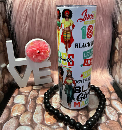 Juneteenth/African American Tumblers