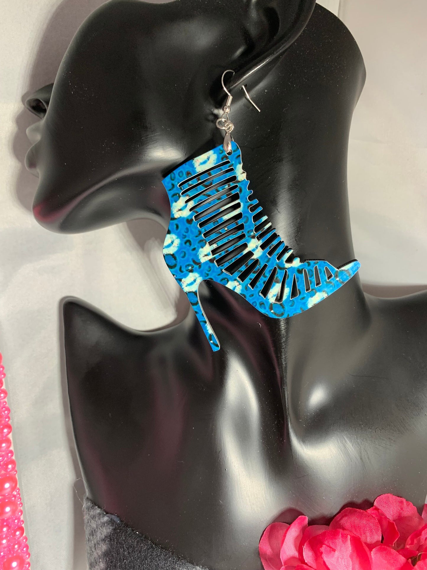 Animal Print High Heel Shoe
