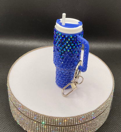 Blinged Tumbler Keychain