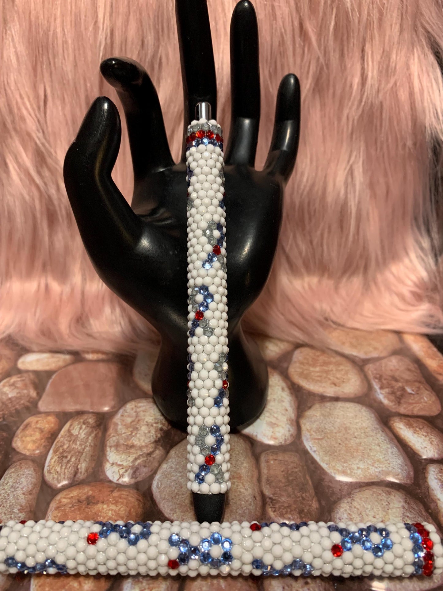 Blinged Ink Joy/ Cancer Awareness