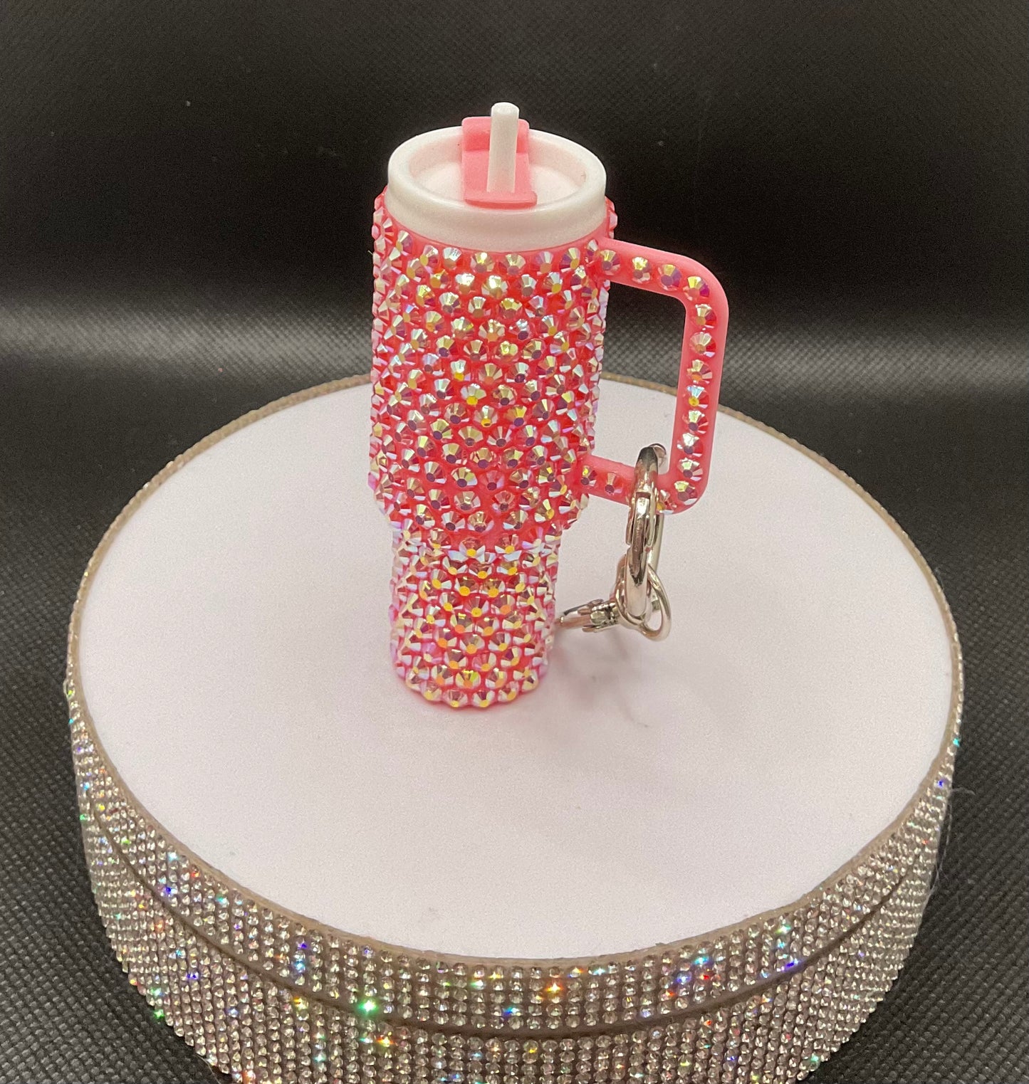 Blinged Tumbler Keychain