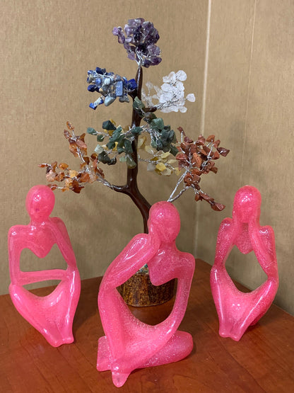 Thinkers/ Trinkets/Apple/Modern Art/Bookshelf/Resin Sculpture