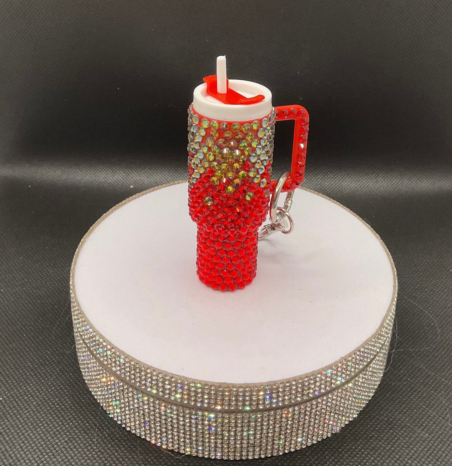Blinged Tumbler Keychain