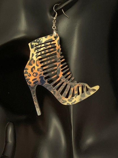 Animal Print High Heel Shoe