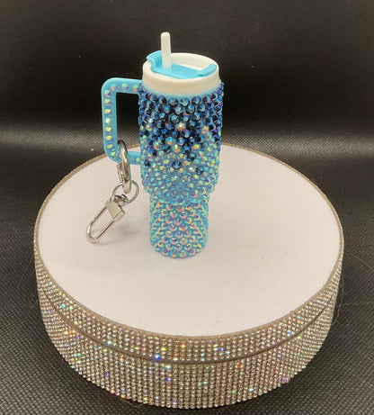 Blinged Tumbler Keychain