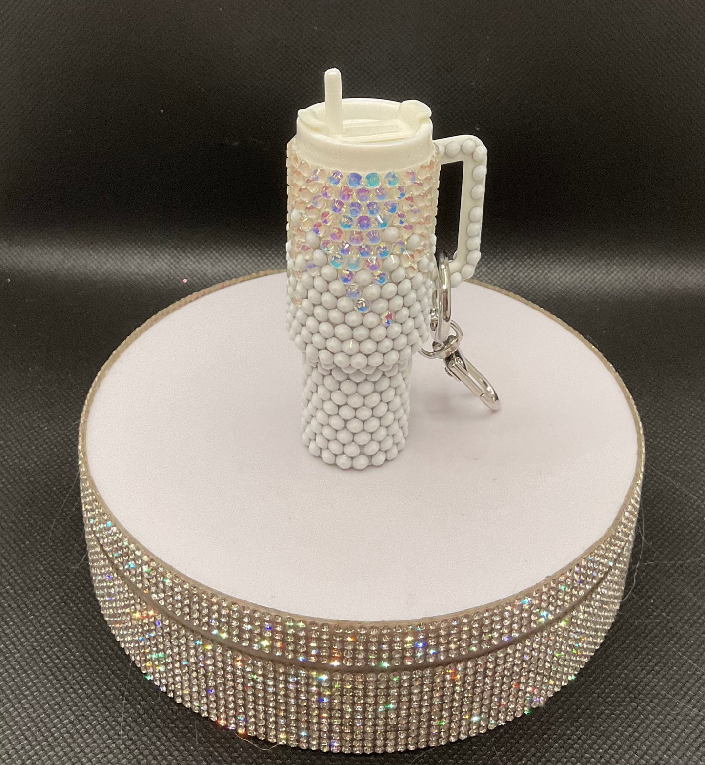Blinged Tumbler Keychain