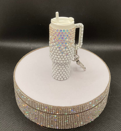 Blinged Tumbler Keychain