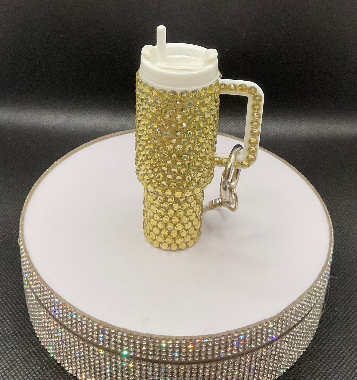 Blinged Tumbler Keychain