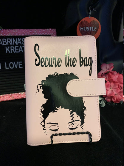 Finance Binder with money pockets,  Money Binder
