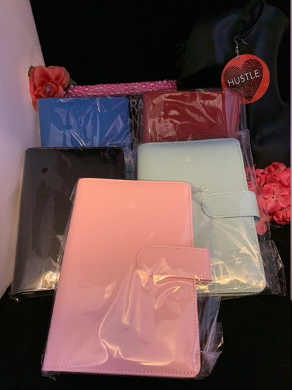 Finance Binder with money pockets,  Money Binder