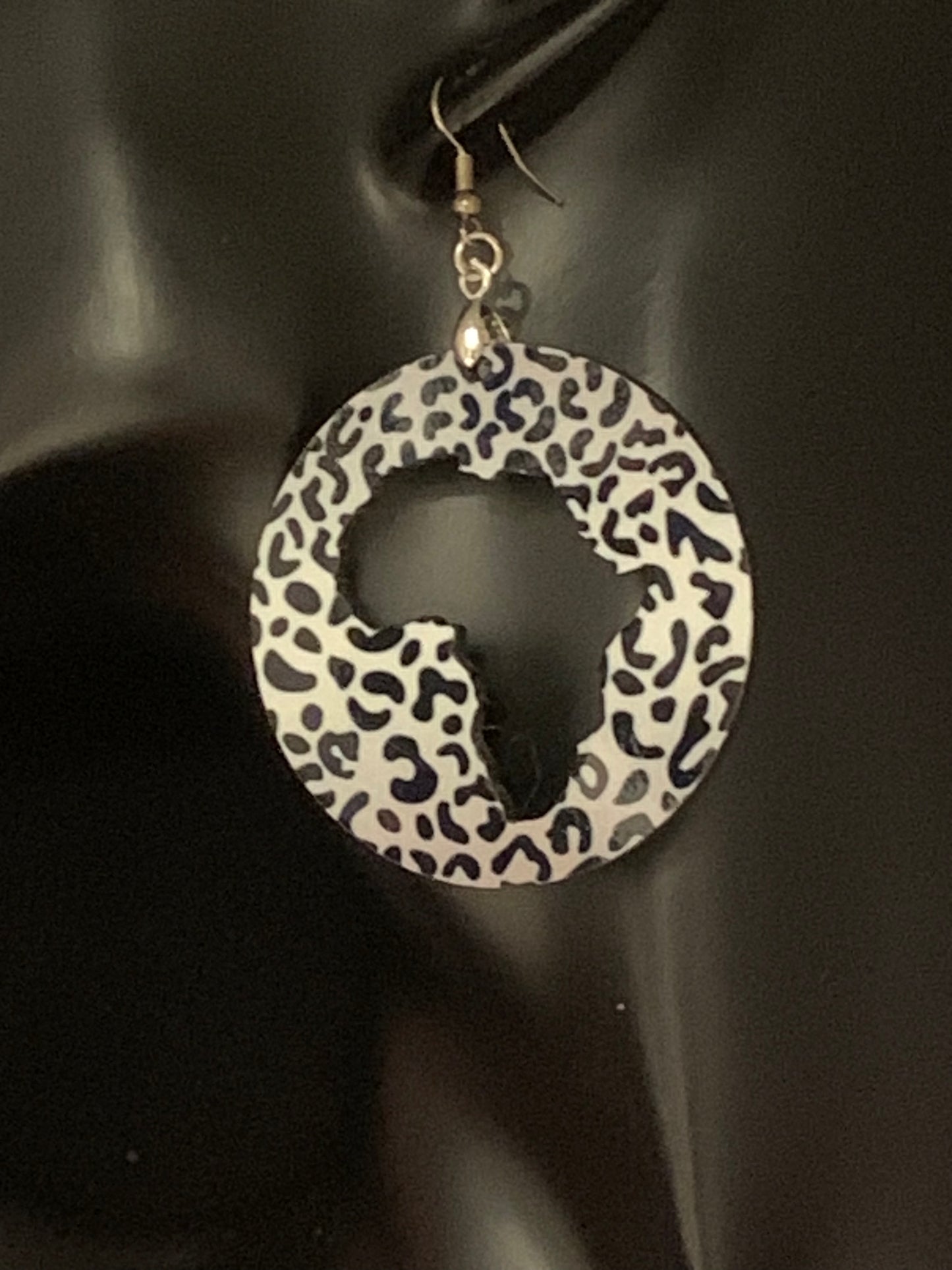 Africa/Earrings/Sublimation/Rectangle/Tear Drop/Round