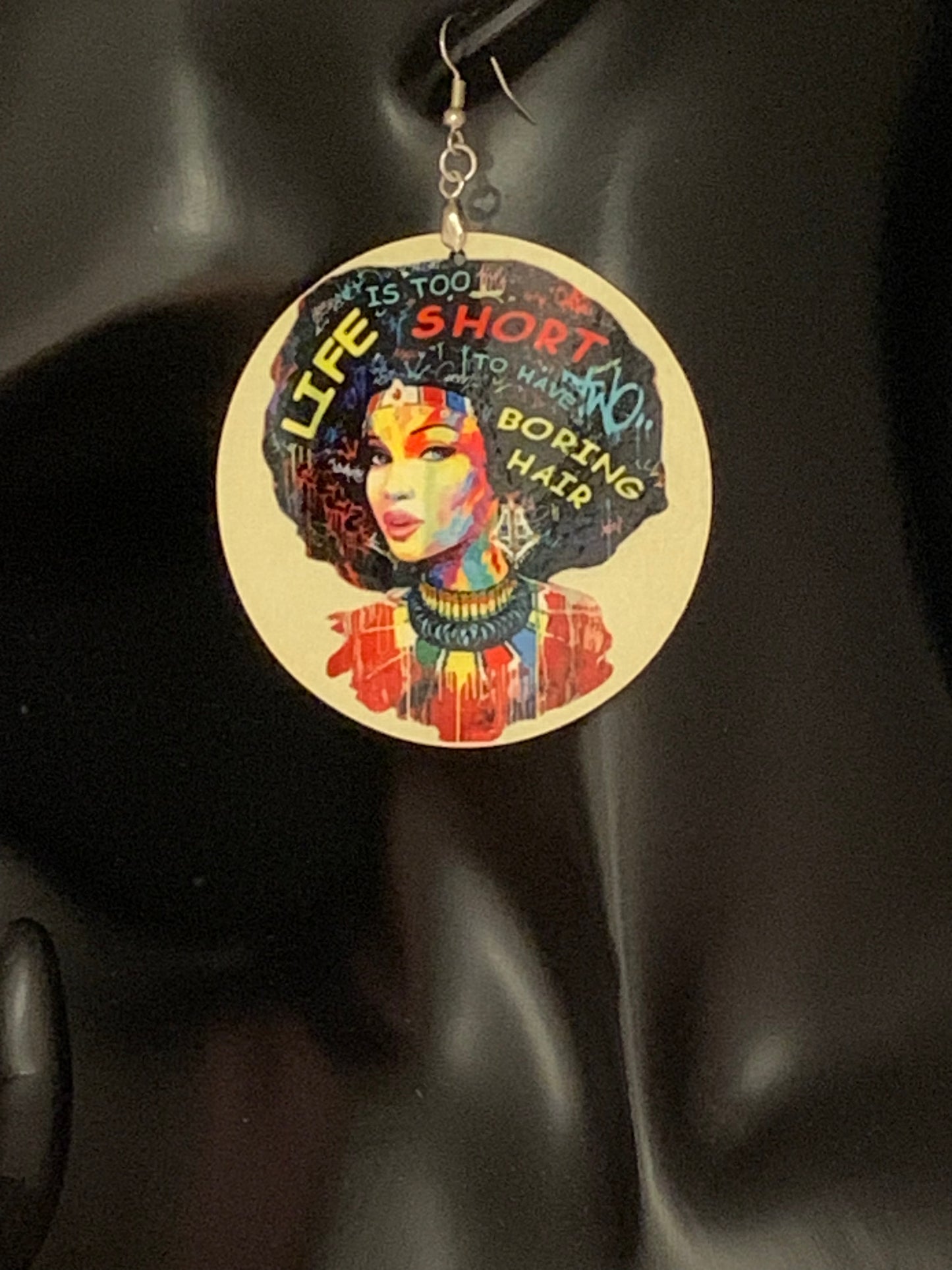 Africa/Earrings/Sublimation/Rectangle/Tear Drop/Round