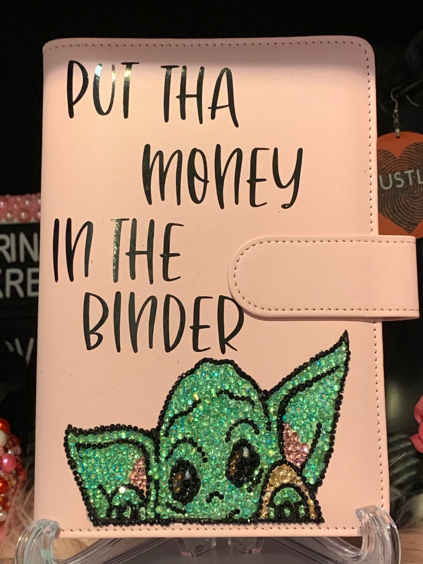 Finance Binder with money pockets,  Money Binder