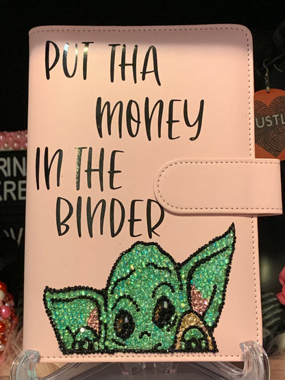 Finance Binder with money pockets,  Money Binder