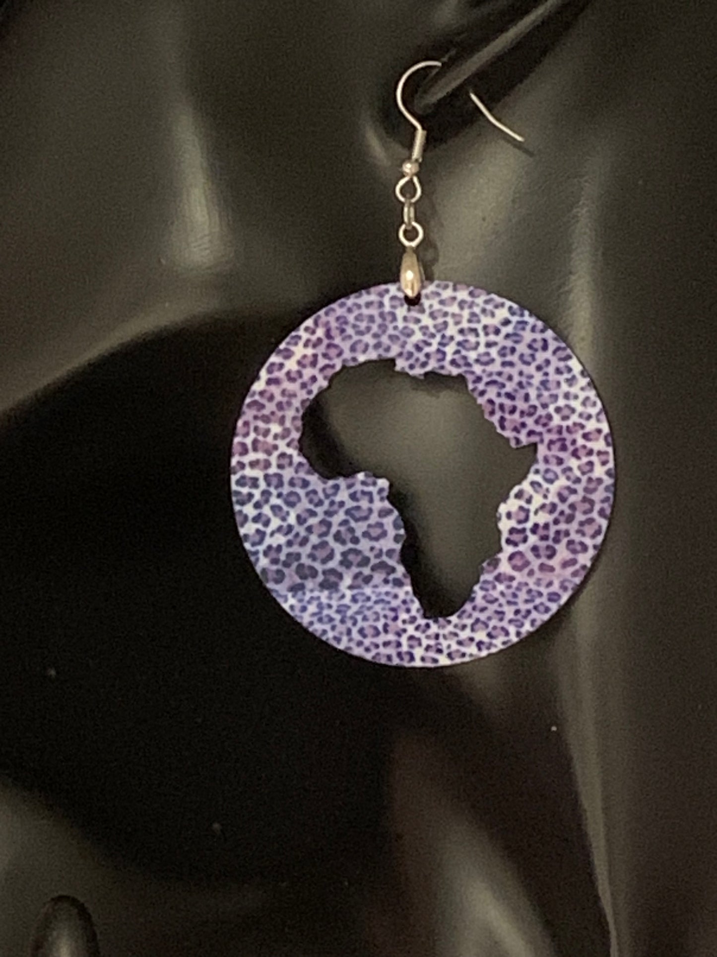 Africa/Earrings/Sublimation/Rectangle/Tear Drop/Round