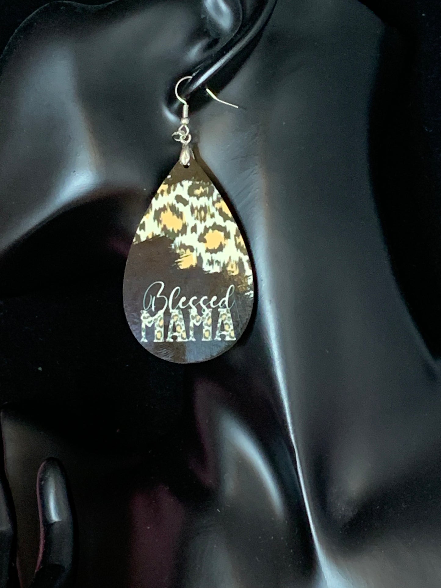 Africa/Earrings/Sublimation/Rectangle/Tear Drop/Round