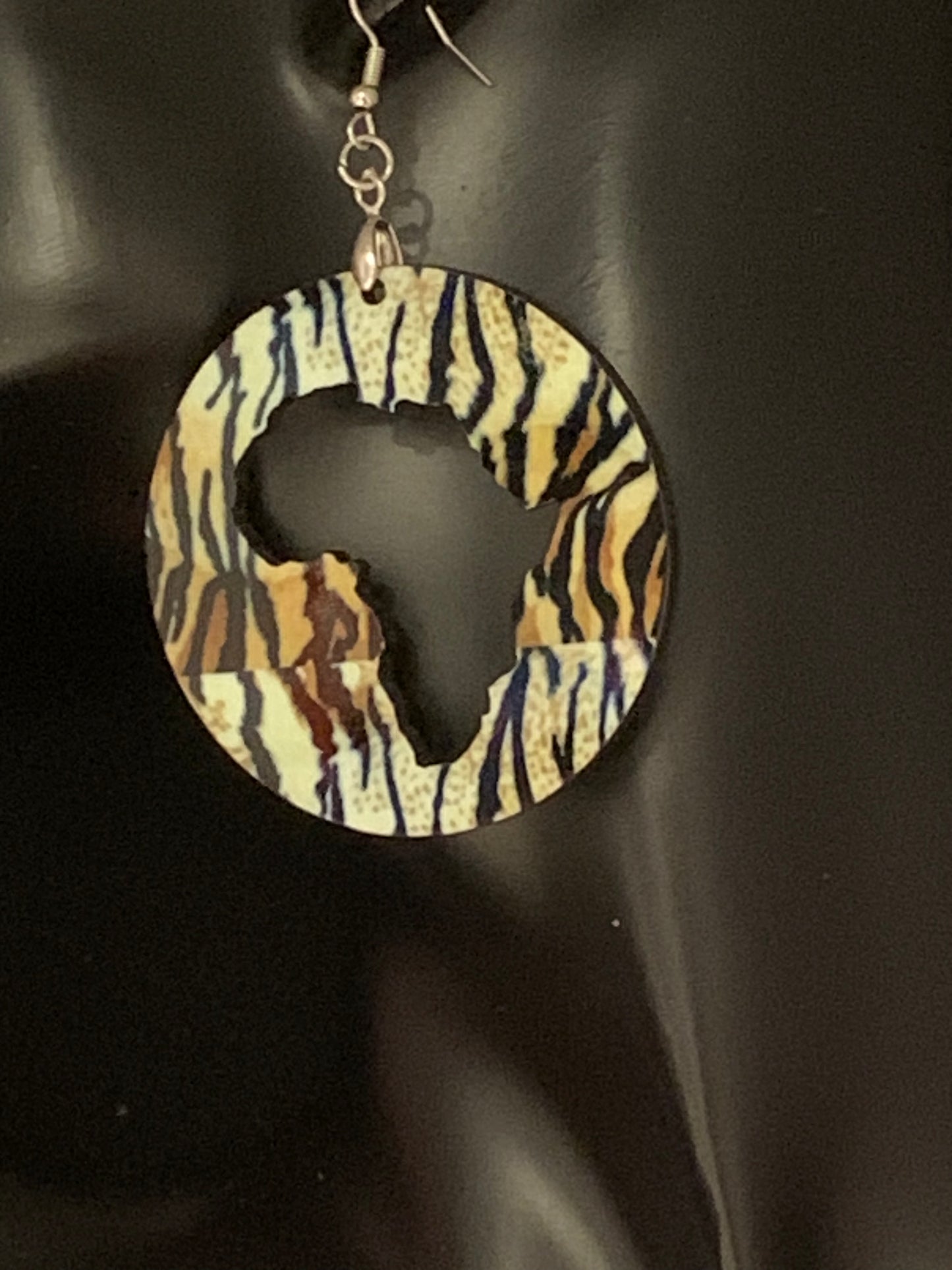 Africa/Earrings/Sublimation/Rectangle/Tear Drop/Round