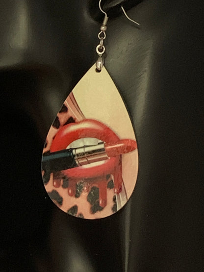Africa/Earrings/Sublimation/Rectangle/Tear Drop/Round