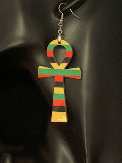 Africa/Earrings/Sublimation/Rectangle/Tear Drop/Round