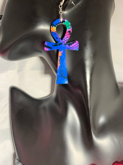 Africa/Earrings/Sublimation/Rectangle/Tear Drop/Round