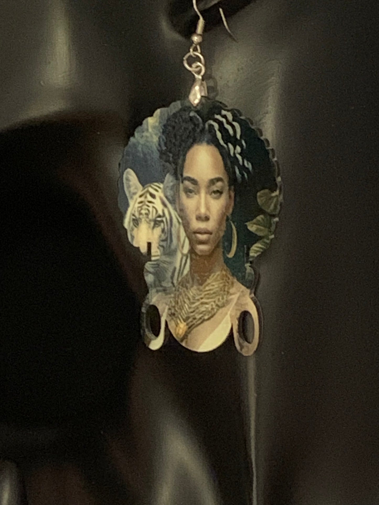 Africa/Earrings/Sublimation/Rectangle/Tear Drop/Round