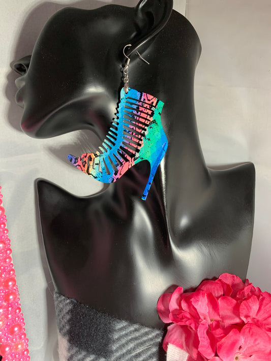 Africa/Earrings/Sublimation/Rectangle/Tear Drop/Round