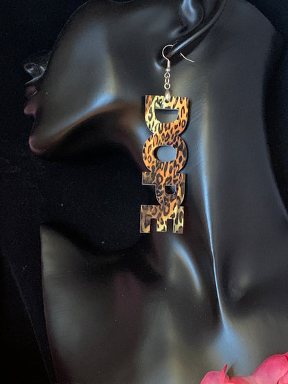 Africa/Earrings/Sublimation/Rectangle/Tear Drop/Round