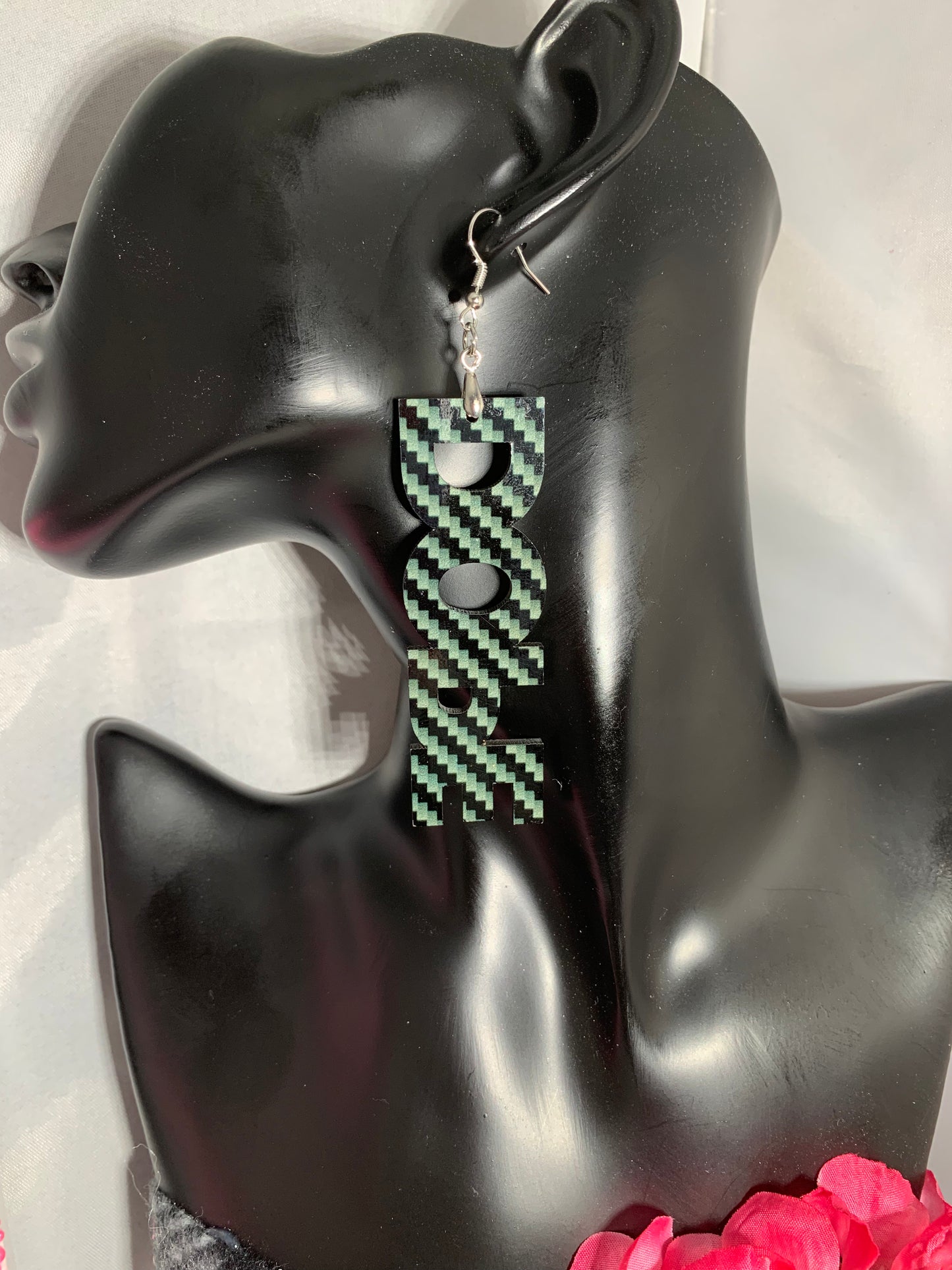 Africa/Earrings/Sublimation/Rectangle/Tear Drop/Round