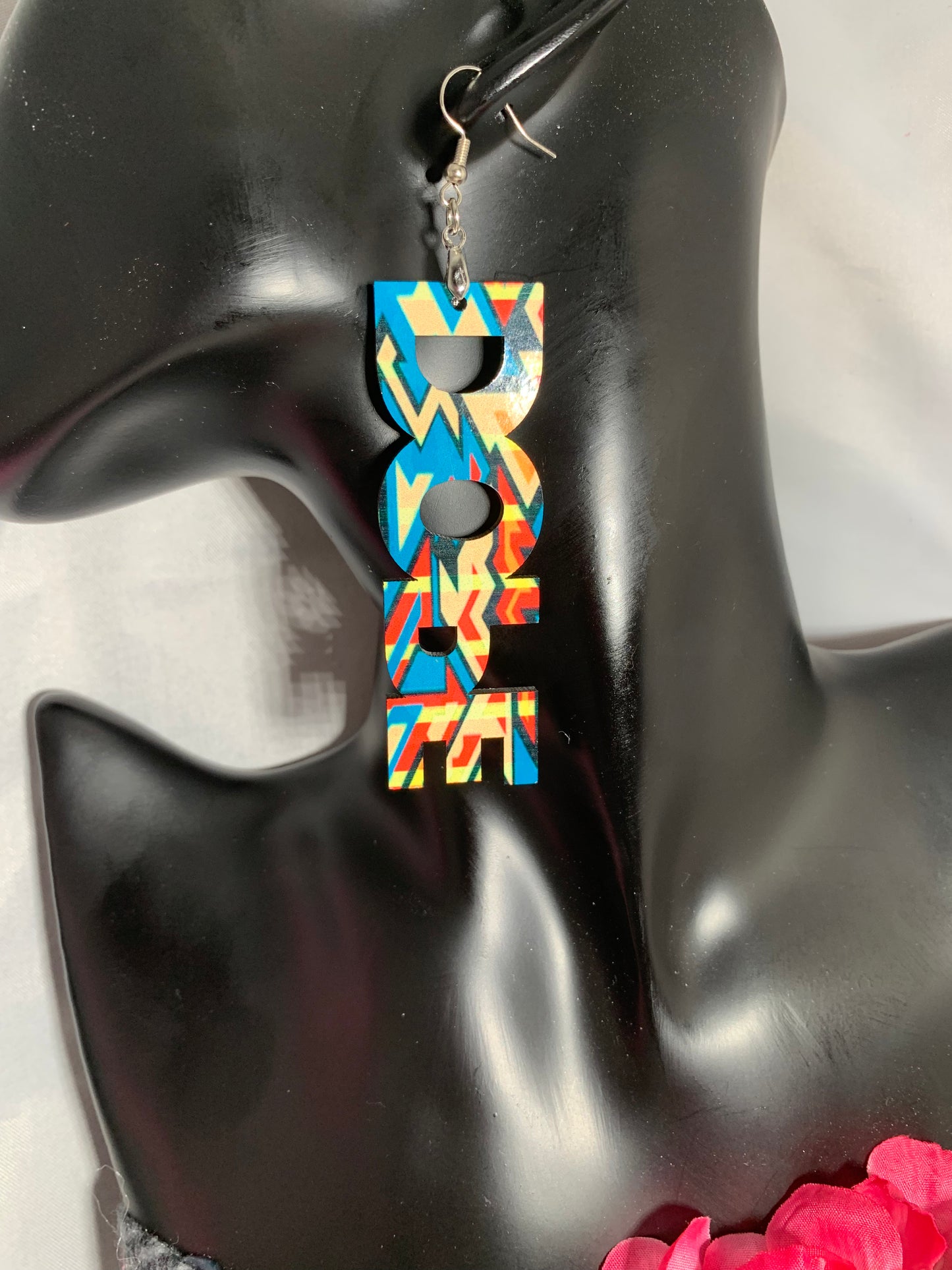 Africa/Earrings/Sublimation/Rectangle/Tear Drop/Round