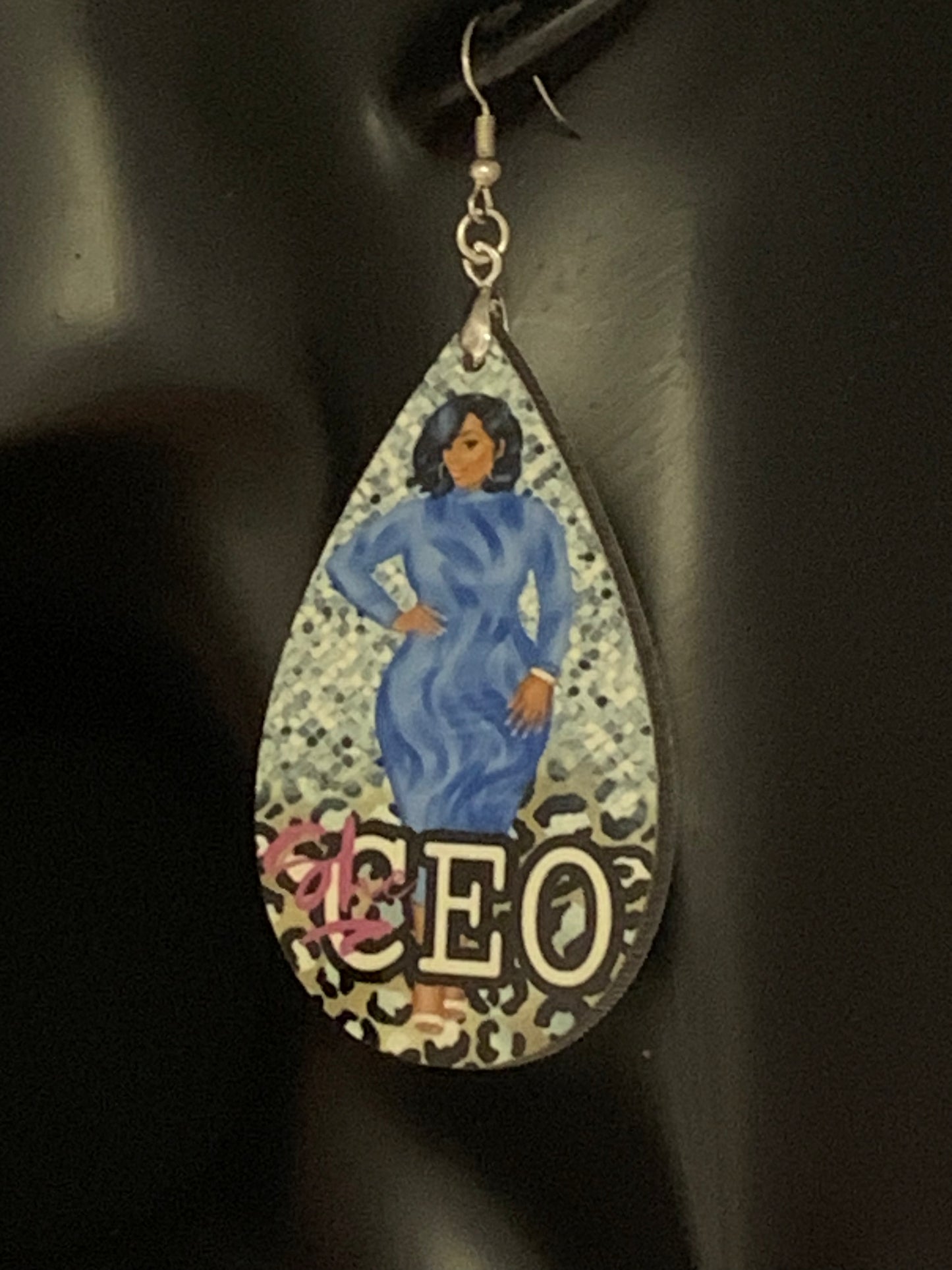 Africa/Earrings/Sublimation/Rectangle/Tear Drop/Round