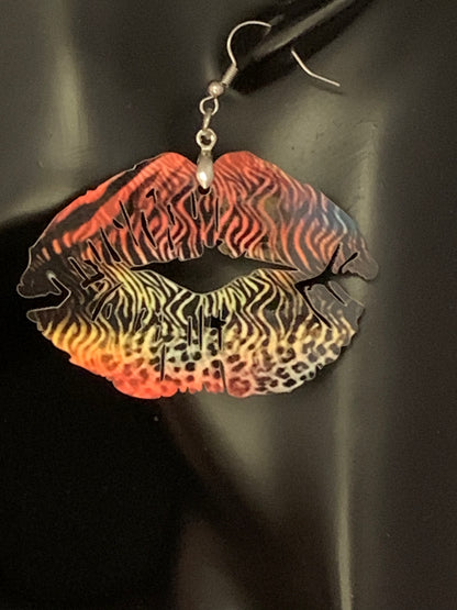 Africa/Earrings/Sublimation/Rectangle/Tear Drop/Round